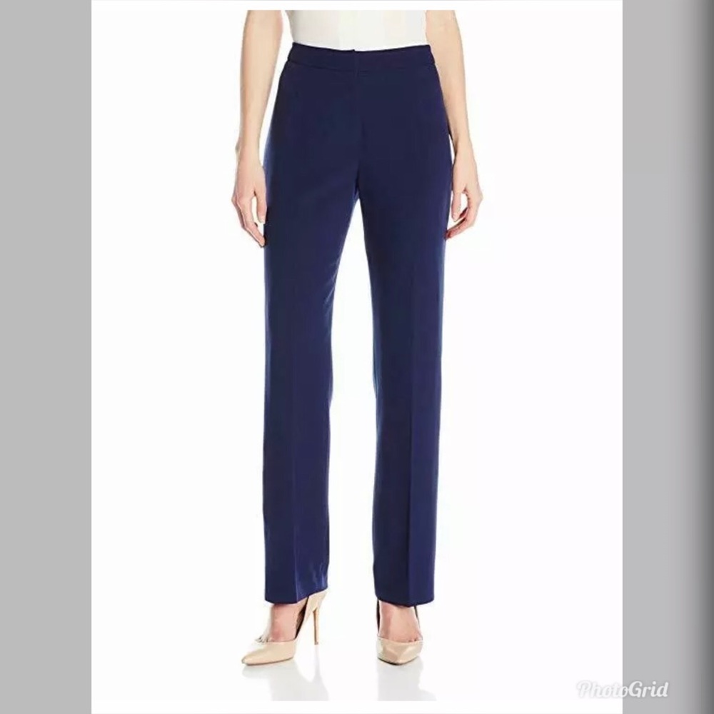 NWT Kasper Kate Indigo Classic Fit Plus Size Pant